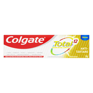 Creme Dental Antitártaro Colgate Total 12 Caixa 140g