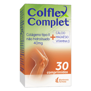 Colflex Complet Mantecorp Farmasa Caixa 30 Comprimidos