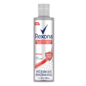 Álcool em Gel 70º INPM Original Rexona Squeeze 300ml