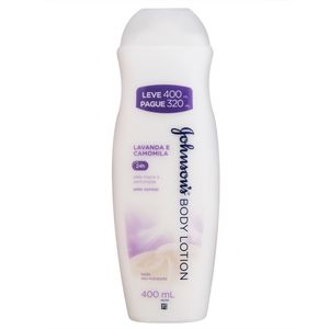 Hidratante JOHNSON'S Lavanda e Camomila 400ml
