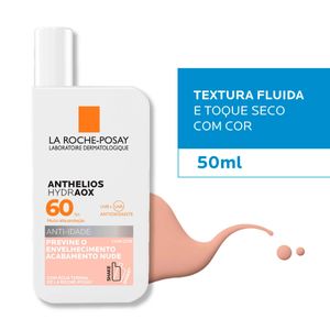 Protetor Solar Facial Anthelios Hydraox Com Cor FPS60