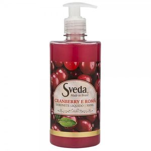 Sveda Sabonete Líquido 500ml Cranberry com Roma