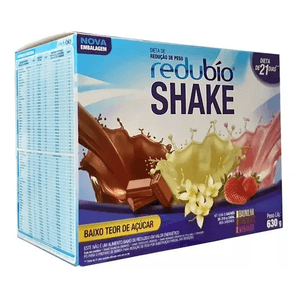 Kit Redubio Shake 3 Sabores Chocolate, Morango E Baunilha 3 Sabores: Baunilha Chocolate E Morango