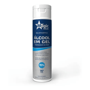 Álcool Gel 70% Antisséptico Magic Color 300ml