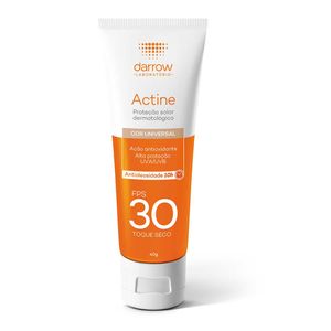 Protetor Solar Facial Actine Cor Universal FPS30 40g