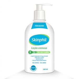 Loção Hidratante Cremosa Skinphil 380ml