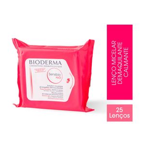 Lenço Micelar Dermatológico Sensibio H2O com 25 Unidades