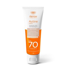 Protetor Solar Facial Darrow Actine Colors Pele Clara FPS 70 Pele Oleosa a Acneica com 40g