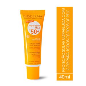 Protetor Solar Facial Photoderm Max Aquafluide FPS50+ Tom Claro com 40ml