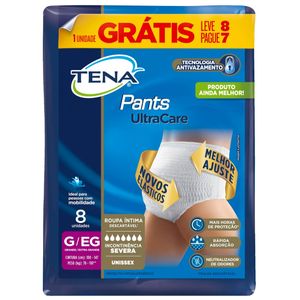 Roupa Intima Pants Ultra G/EG Leve 8 Pague 7  Unidades