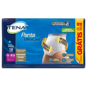 Roupa Intima Pants Ultra G/EG Leve 18 Pague 15 Unidades