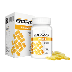 Borg Ômega 3 Com 60 Cápsulas