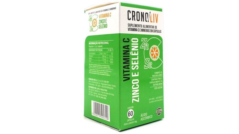 Cronoliv Vitamina C C/ 60 Caps