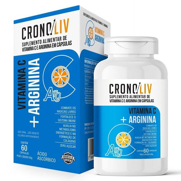 Cronoliv Vitamina C C/ 60 Caps