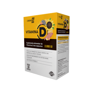 Cronovit Vitamina D 2000ui 60 Cápsulas