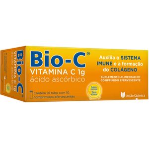 Bio C 1g 10 Comprimidos Uniao Quimica