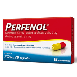 Perfenol 20 Cápsulas