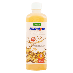 Hidralyte 45 Laranja 500ml Natulab