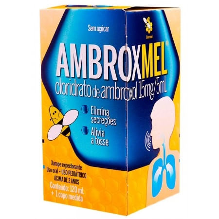 Ambroxmel xarope adulto com 120ml - Cimed