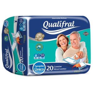 Absorvente Geriátrico Qualifral 20 Unidades