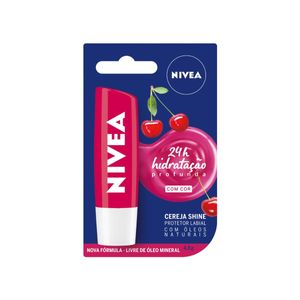 Hidratante Labial Nivea Cereja Shine 4,8g