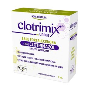 Base Fortalecedora Clotrimix Unhas Frasco 7ml