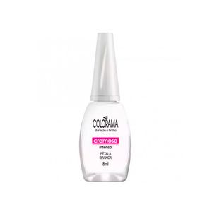 Esmalte Colorama Cremoso Pétala Branca 8 Ml