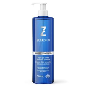 Sabonete Dermo Facial 300ml Zeta Skin