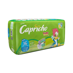 Fralda Capricho Pica Pau Tamanho XXG - 36 unidades