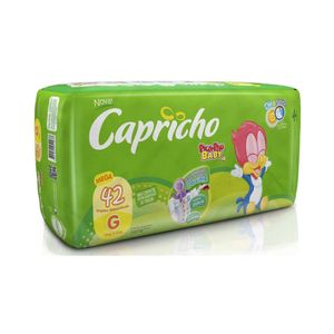Fralda Capricho Pica Pau Tamanho G - 42 unidades