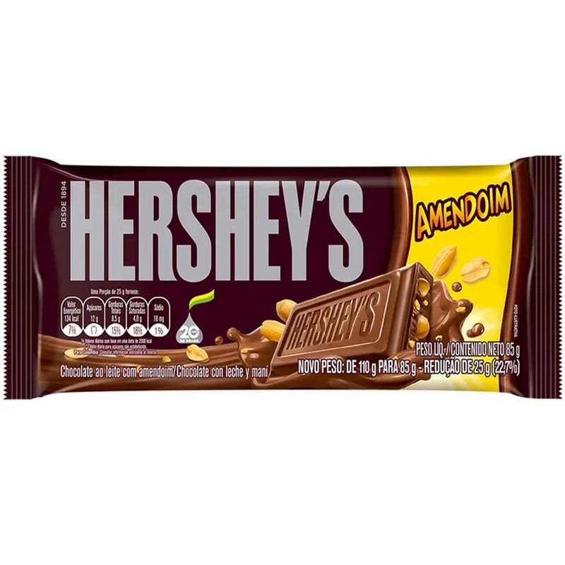 HERSHEYS-AMENDOIM-85G