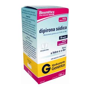 Dipirona 50Mg 100Ml Biosintetica