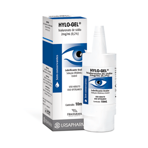 Hylo Gel Lubrificante Ocular Frasco Com 10 Ml