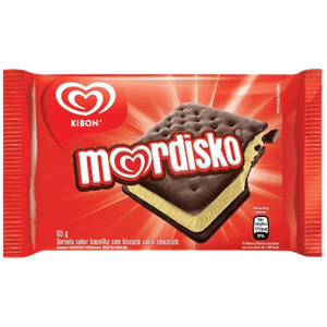 Sorvete Mordisko Baunilha 65g Kibon