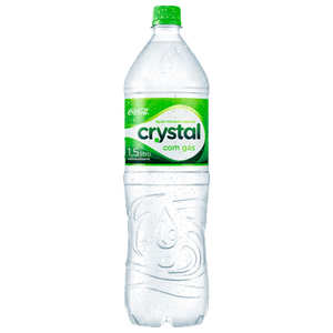 Água Mineral Crystal com Gás 1,5L