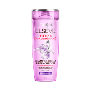 Shampoo Preenchedor Elseve Hidra Hialurônico 400ml