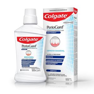 Enxaguante Bucal Colgate PerioGard Gengiva Saudável 500ml