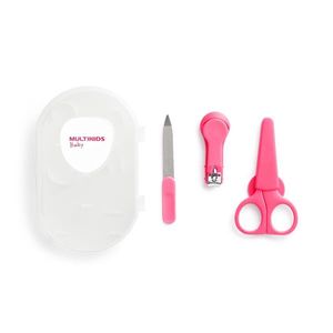 Kit Cuidados no Estojo Higiênico Perfect Baby Rosa - BB1087
