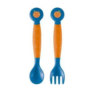 Garfo e Colher Flexíveis Funny Meal - BB1140