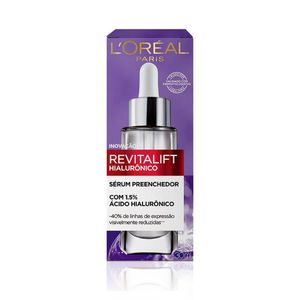 Sérum Preenchedor Facial L'Oréal Revitalift Hialurônico 30ml