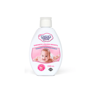 Sabonete Líquido Flock Baby Rosa 240ml