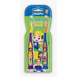 Escova Infantil Jadepro Luccas Neto Com 2