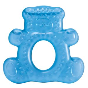 Mordedor Com Agua Teddy Bear Azul - BB143