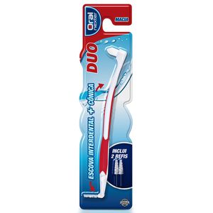 Escova Interdental e Cônica Macia Duo Oral Nexter
