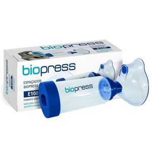 Espaçador Biopress E100 - Máscara Adulto e Infantil