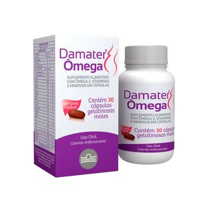 Damater Ômega com 30 Cápsulas