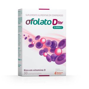 Ofolato D Fer 2.000UI 30 Comprimidos
