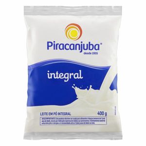 Leite Em Pó Integral Piracanjuba 400g