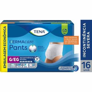 Roupa Intima Tena Dermacare Pants Ultra G/Eg 16 Unidades