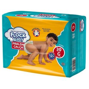 FlockBaby Fralda Calça  G C/ 30